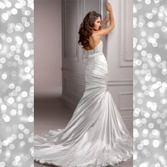 NWT Maggie Sottero Wedding Bridal Gown Mia - Picture 2 of 9